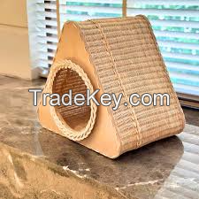 WATER HYACINTH PET BED / HANDMADE WITH LOVE FOR YOUR PET / MADE IN VIETNAM