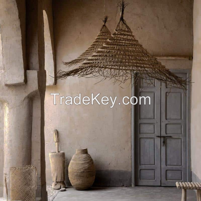 BAMBOO PENDANT LIGHT / CONICAL DESIGN FOR MODERN HOMES / MADE IN VIETNAM