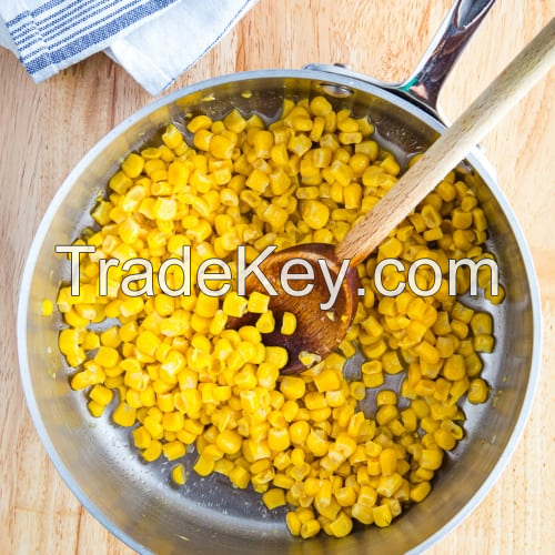 SWEET CANNED CORN / READY-TO-EAT GOODNESS / MADE IN VIETNAM