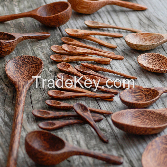 HANDCRAFTED WOODEN SPOONS / DURABLE NATURAL WOOD & CHEMICAL-FREE / BEST BULK SUPPLY PRICES / MADE IN VIETNAM 