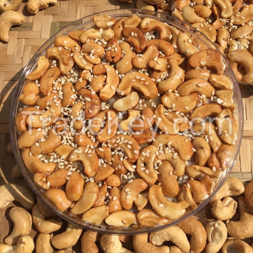 CRISPY AND NUTTY CASHEW RICE PAPER / FAMILY RECIPE / AFFORDABLE VALUE / MADE IN VIETNAM