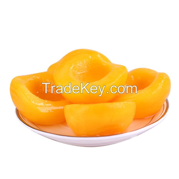 JUICY AND SWEET CANNED PEACH SLICES / PREMIUM QUALITY / AFFORDABLE VALUE / MADE IN VIETNAM