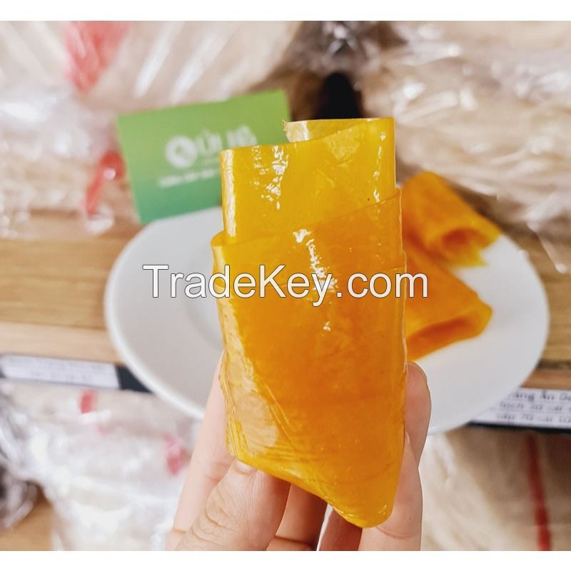 FRESH MANGO INFUSED RICE PAPER WITH A BLEND OF NUTRITIOUS SEEDS / FLAVORFUL AND FILLING / MADE IN VIETNAM