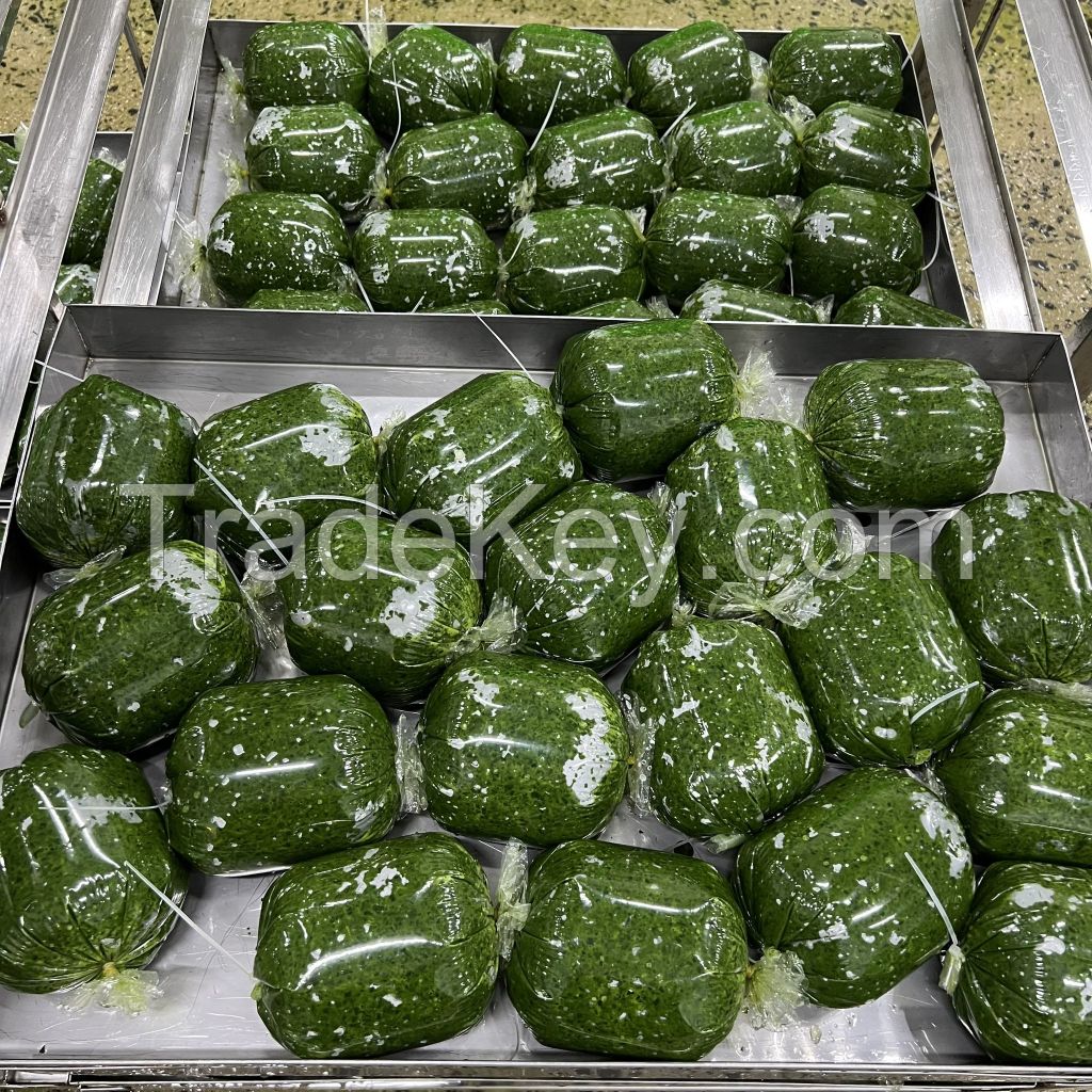 VIBRANT AND FLAVORFUL FROZEN CASSAVA LEAVES / TRADITIONAL FLAVORS / GREAT PRICE / MADE IN VIETNAM