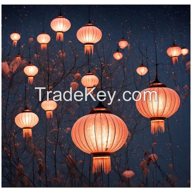 BRIGHT AND ELEGANT HANDCRAFTED LANTERNS / TRADITIONAL DESIGN / MADE IN VIETNAM
