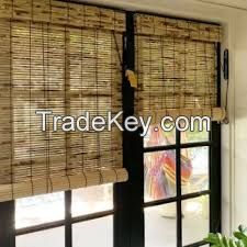 BAMBOO ROLL-UP CURTAIN / SUN PROTECTION / CLASSIC DESIGN / DURABLE