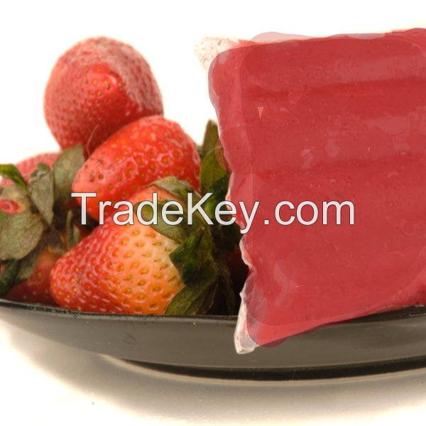 PURE FROZEN STRAWBERRY / NATURAL SWEETNESS / CLEAN LABEL / PLANT-BASED
