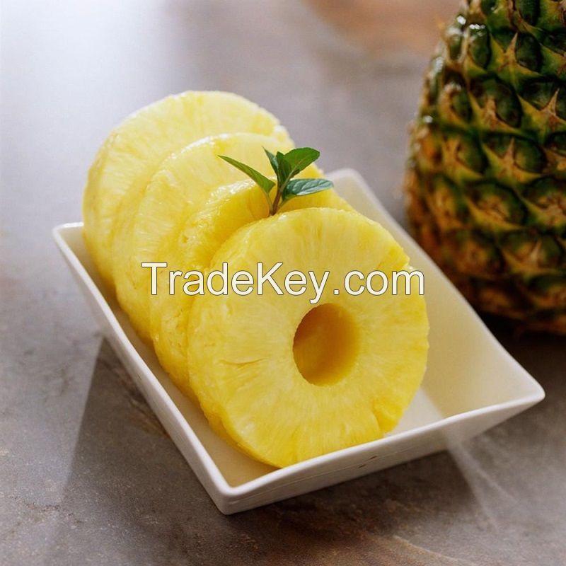 CANNED PINEAPPLE SLICES / IMMUNE SUPPORT / PURE & CLEAN LABEL / PLANT-BASED NUTRITION