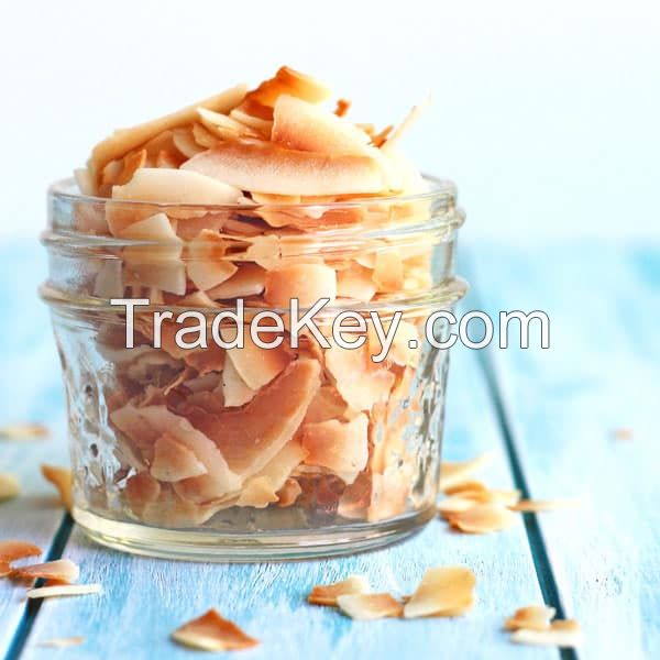 CRISPY TOASTED COCONUT CHIPS / IMMUNE SUPPORT / CLEAN LABEL / PLANT-BASED
