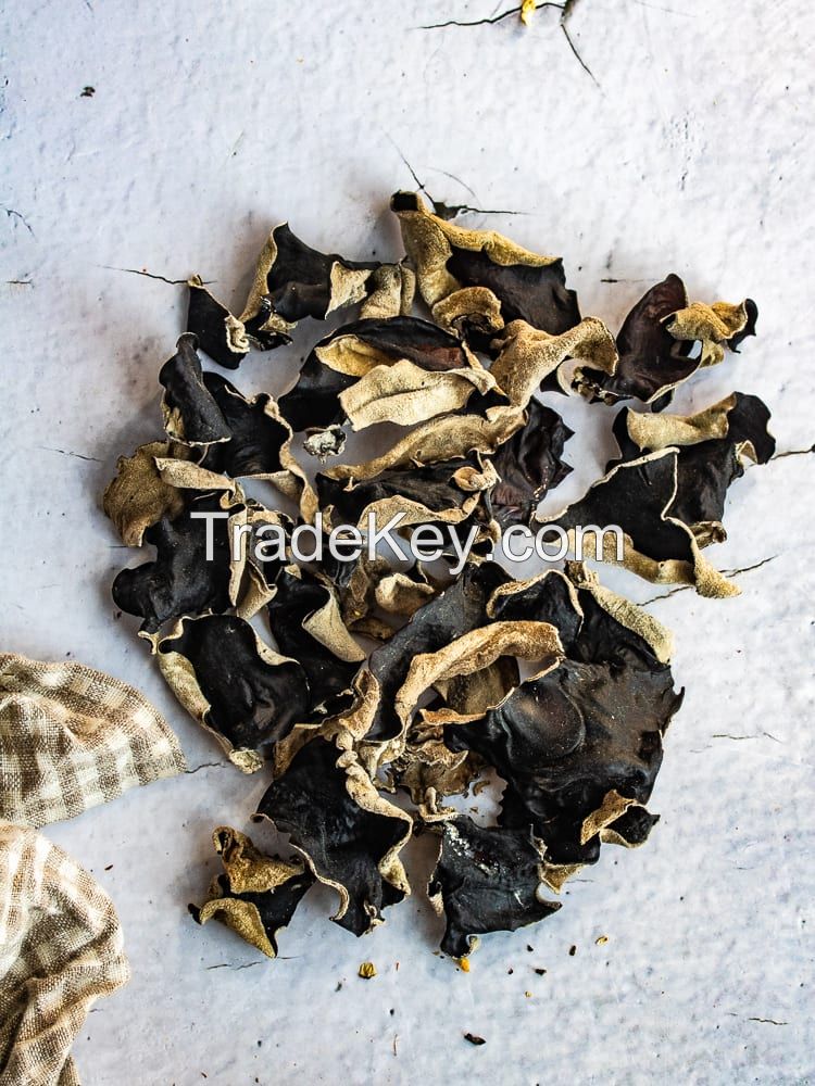 SUN-DRIED WOOD EAR MUSHROOM / NO PRESERVATIVES / PLANT-BASED / NATURAL ORIGIN