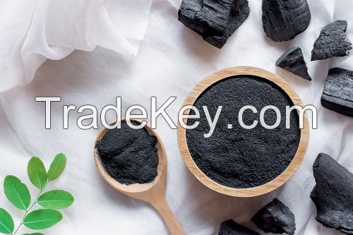 PURE BAMBOO CARBON POWDER / NON-GMO / ADDITIVE-FREE / VEGAN SAFE