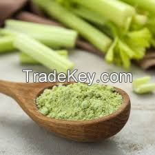 GREEN CELERY POWDER / NON-GMO / CLEANLY PROCESSED / HIGH QUALITY