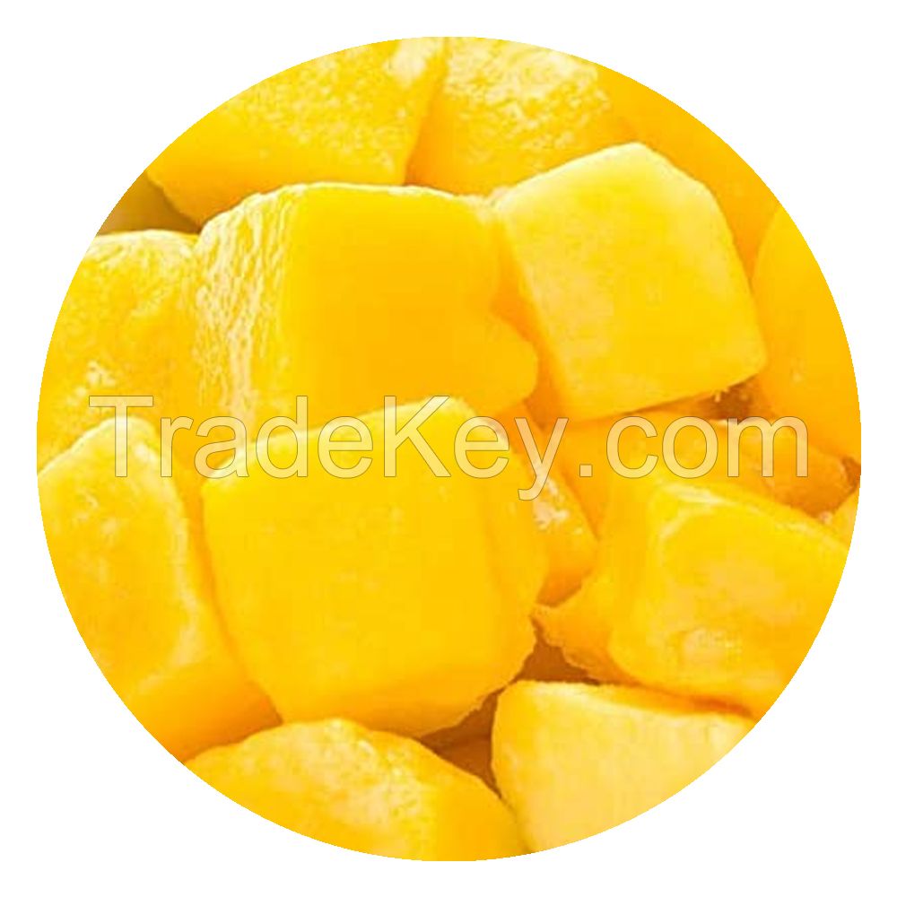FROZEN RIPE MANGO / HAND-CUT / CLEANLY PACKED / PLANT ORIGIN