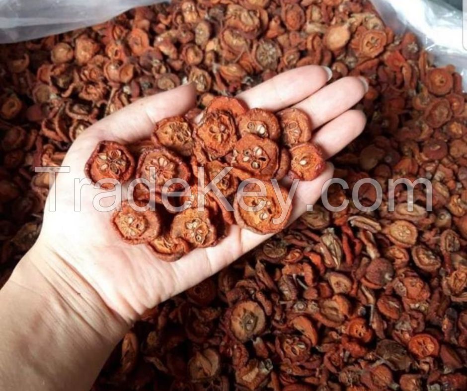 SUN-DRIED DOCYNIA SLICES / NON-GMO / ADDITIVE-FREE / VEGAN FRIENDLY