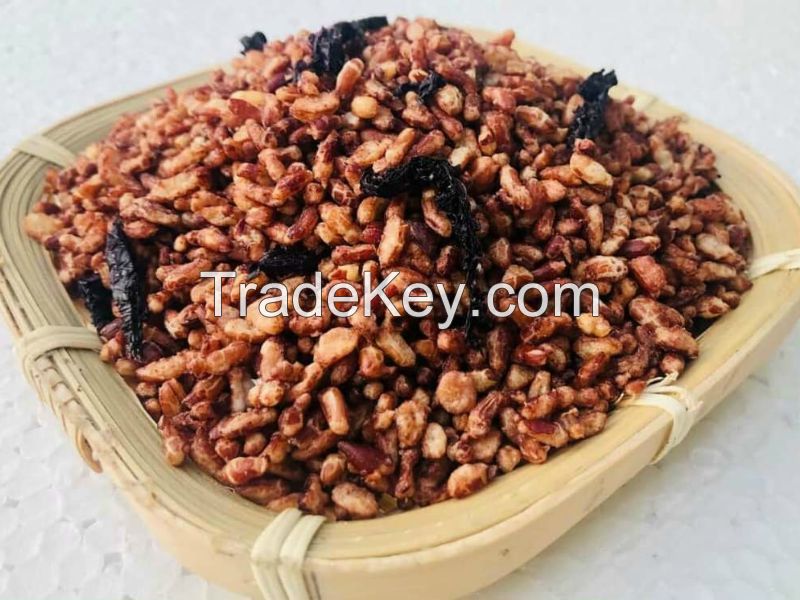 PREMIUM BROWN RICE GRAINS / NATURAL PROCESS / NON-GMO / VEGAN FRIENDLY