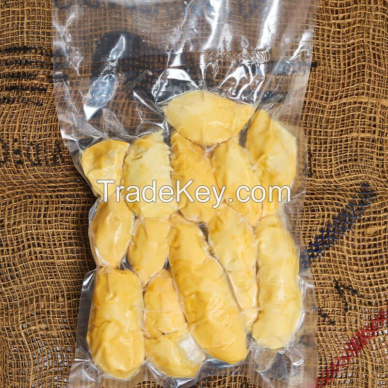 PLANT-BASED FROZEN DURIAN MEAT / SUN-RIPENED / QUICK FROZEN METHOD