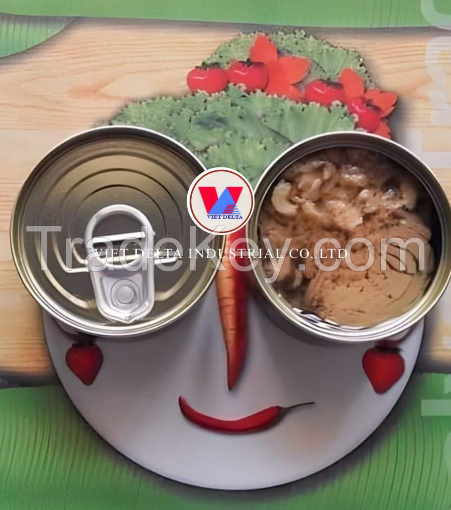 PURE SEA CANNED TUNA / GOOD FOR HEART, HIGH IN VITAMIN B12 / TENDER TEXTURE, LOW FAT / VIETNAM