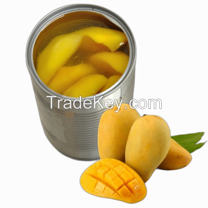 NATURAL SWEET CANNED MANGO / RICH IN POTASSIUM & VITAMINS / SOFT, JUICY, PERFECT FOR DESSERTS 