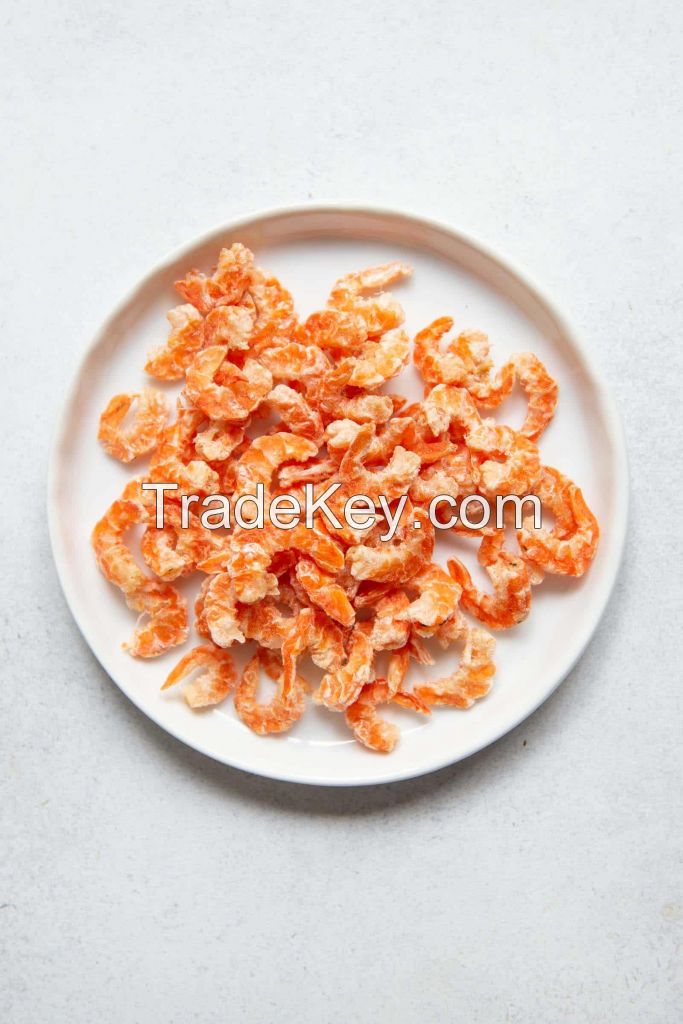 ORGANIC DRIED SHRIMP / LOW FAT, HIGH PROTEIN / CRUNCHY TEXTURE, SWEET TASTE