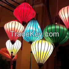 TRADITIONAL SILK LANTERN / BAMBOO FRAME / ECO-FRIENDLY MATERIAL