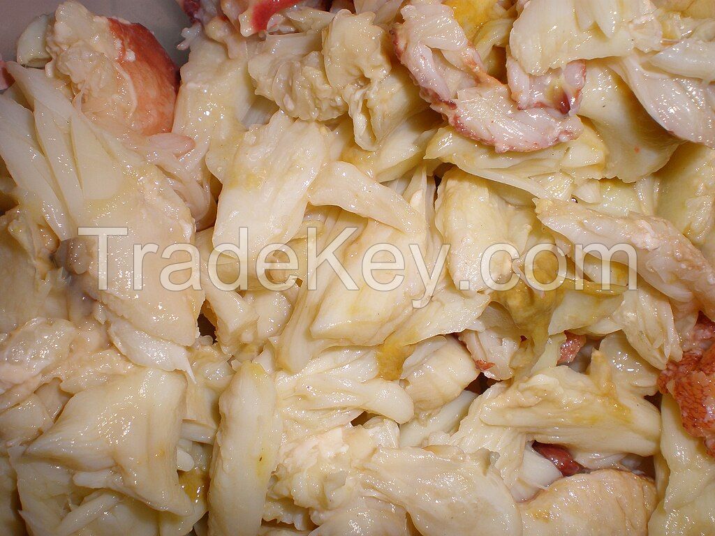 OCEAN FRESH PEELED CRAB MEAT / HIGH IN CALCIUM & ZINC / SWEET, SOFT, EASY TO USE