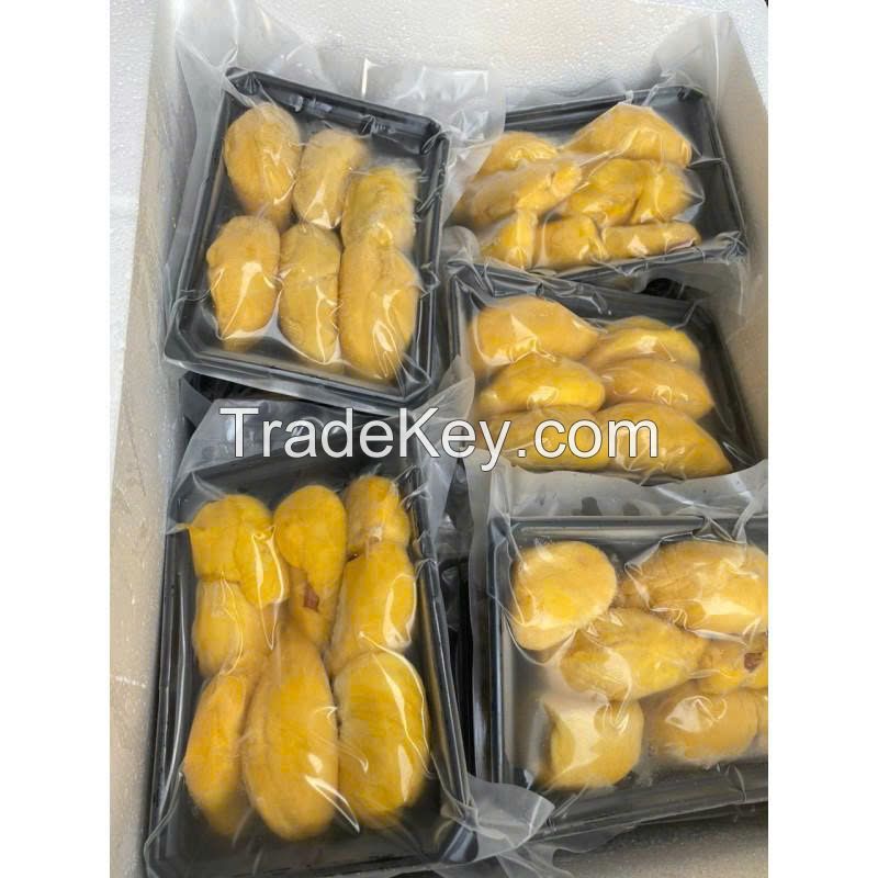 FROZEN DURIAN MEAT / CLEAN LABEL / PLANT-BASED / READY TO EAT FRUIT
