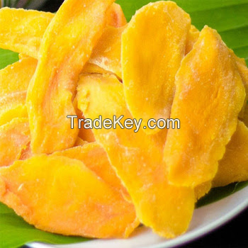 FRESH & SWEET SOFT DRIED MANGO / HIGH IN FIBER & VITAMINS / TENDER TEXTURE, NATURAL FLAVOR