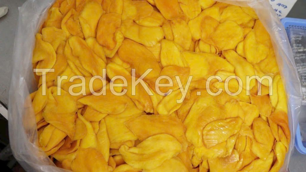 FRESH & SWEET SOFT DRIED MANGO / HIGH IN FIBER & VITAMINS / TENDER TEXTURE, NATURAL FLAVOR