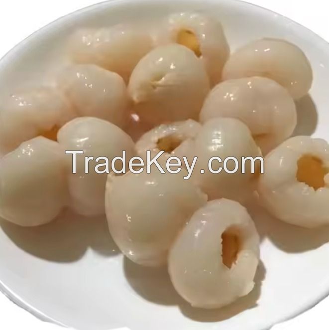 100% NATURAL LYCHEE / CANNED FRUIT / CLEANLY PROCESSED