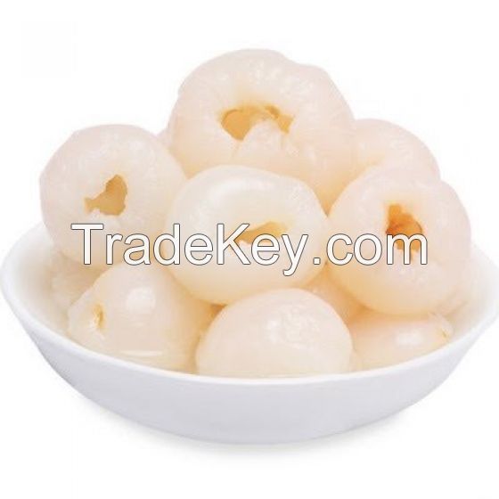 WHOLE LYCHEE FRUIT IN LIGHT SYRUP / CLEAN LABEL / READY TO SERVE