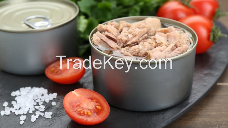 CANNED TUNA FISH / CLEAN LABEL / OCEAN HARVESTED / READY TO EAT