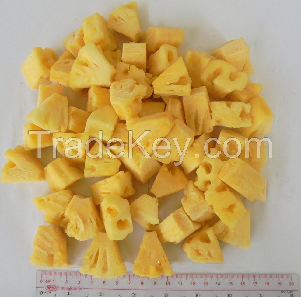 ALL-NATURAL FROZEN PINEAPPLE / NO ADDITIVES / NON-GMO / PURE FRUIT
