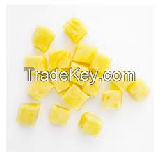 ALL-NATURAL FROZEN PINEAPPLE / NO ADDITIVES / NON-GMO / PURE FRUIT