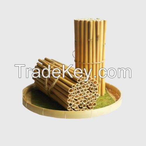 BIO-STRAWS FROM NATURAL BAMBOO / RENEWABLE MATERIAL / HANDMADE