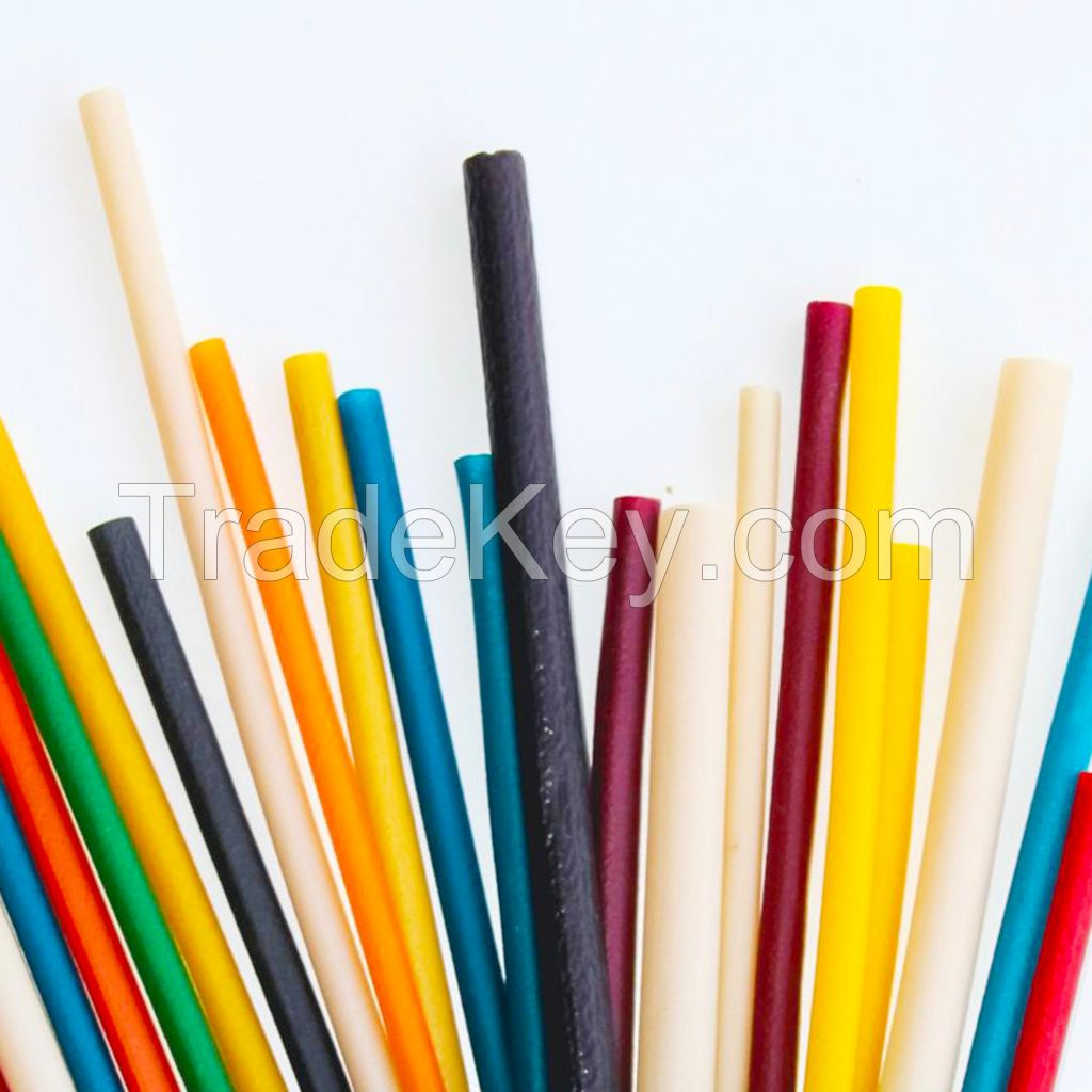 RICE DRINKING STRAWS / NATURAL INGREDIENT / ECO-FRIENDLY USE