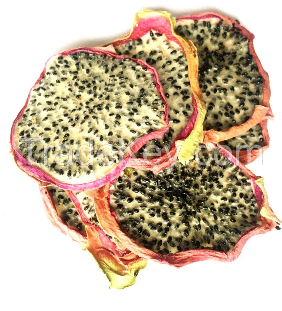 PURE FREEZE DRIED DRAGON FRUIT / CLEAN LABEL / PLANT-BASED SNACK