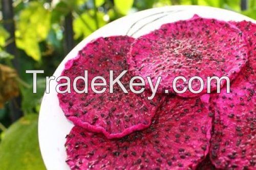 NATURALLY CRISPY DRAGON FRUIT / NON-GMO / READY TO EAT