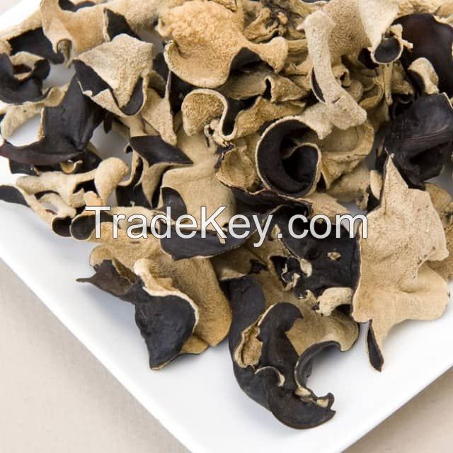 PURE DRIED BLACK FUNGUS / CLEAN LABEL / PLANT-BASED / NATURAL TEXTURE