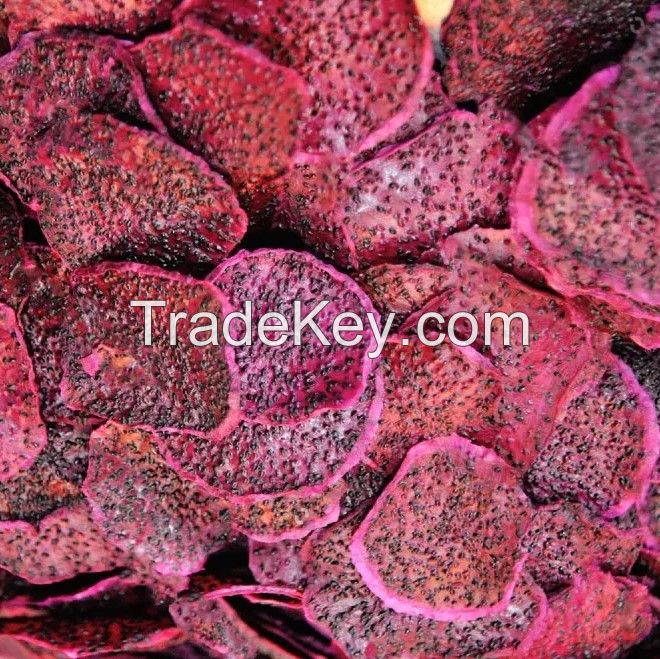 PURE FREEZE DRIED DRAGON FRUIT / CLEAN LABEL / PLANT-BASED SNACK