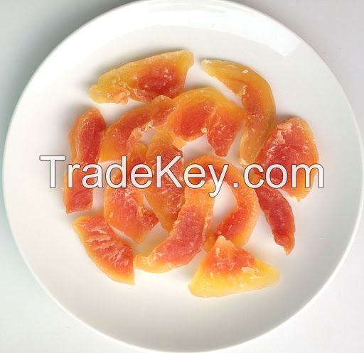SUN-KISSED DRIED PAPAYA / MOIST TEXTURE / SIMPLE INGREDIENT / PLANT-DERIVED