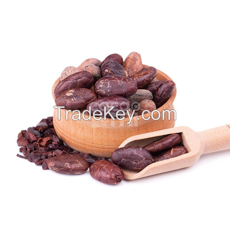 ORGANIC DRIED CACAO BEANS | NON-GMO | RAW AND WHOLE | FOR ROASTING AND GRINDING