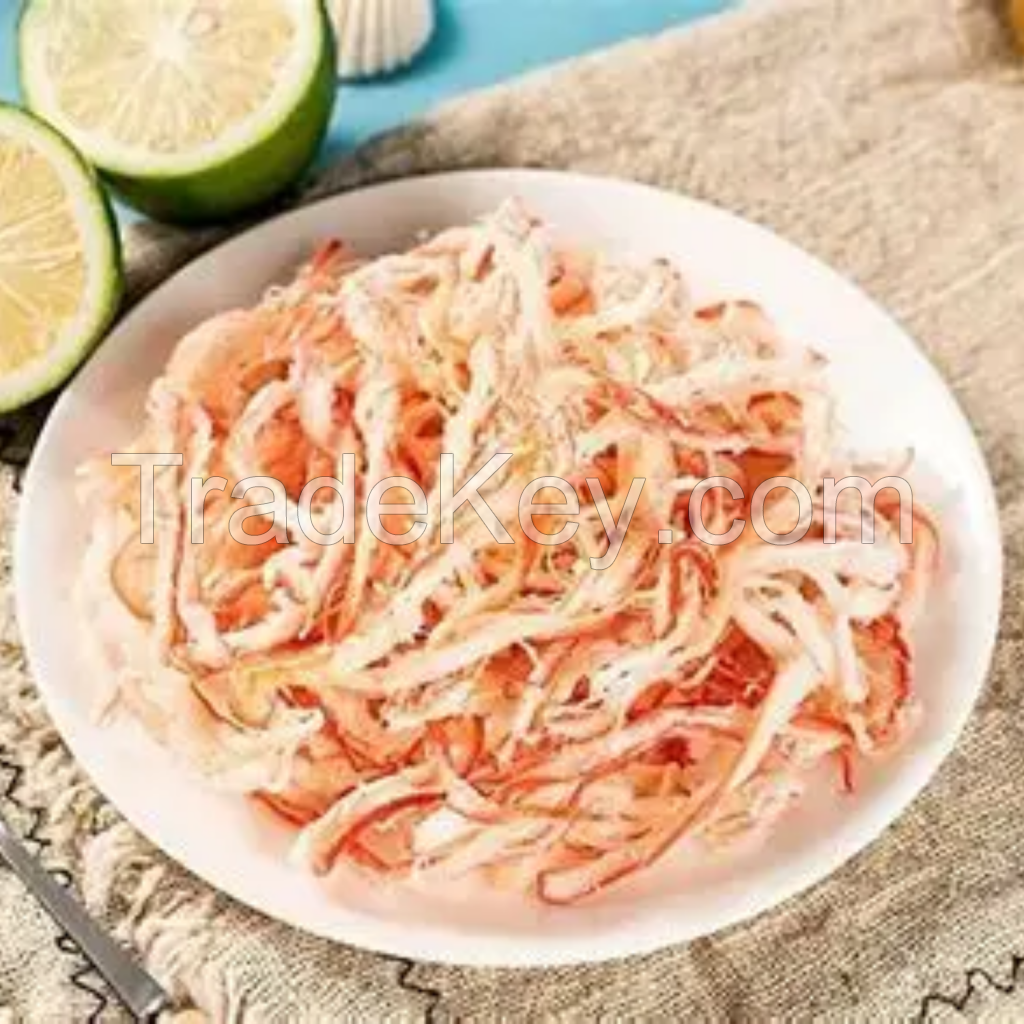 SHREDDED DRIED SQUID PREMIUM QUALITY FROM VIETNAM