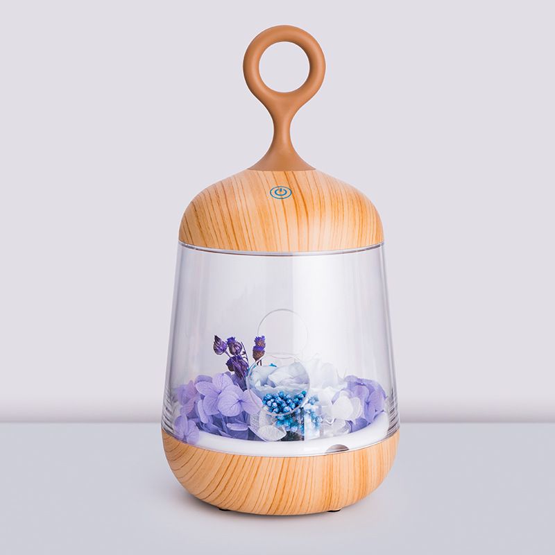 Portable preserved real touch flower bluetooth music box bluetooth