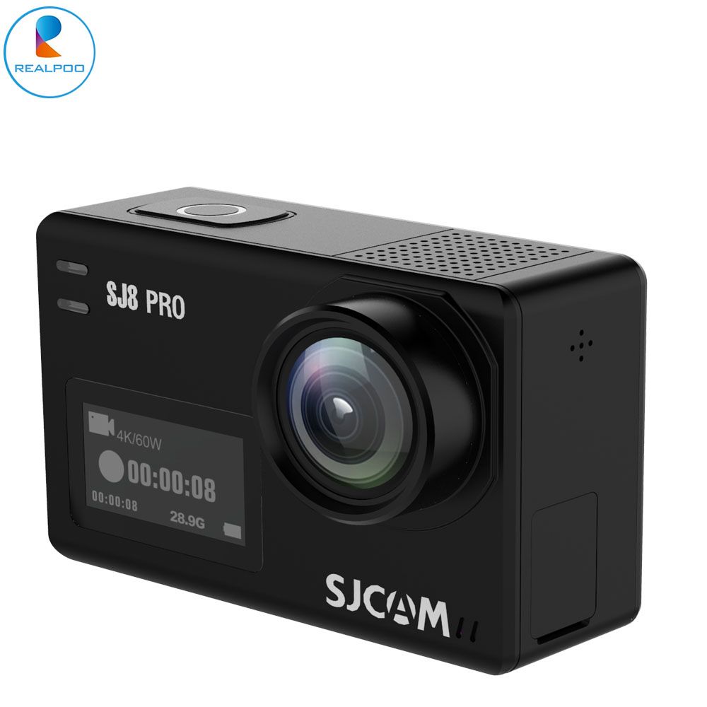 Rplarge 2.33'' Uhd Touchscreen, Sj8 Pro Water Resistant Action Camera.