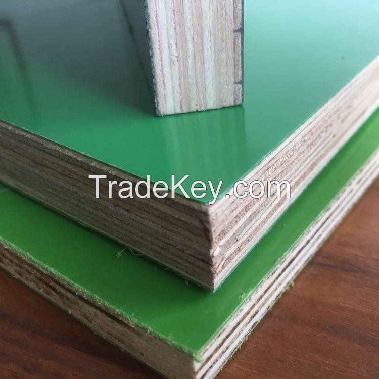 MDO PP Plastic Green Film Coated Plywood