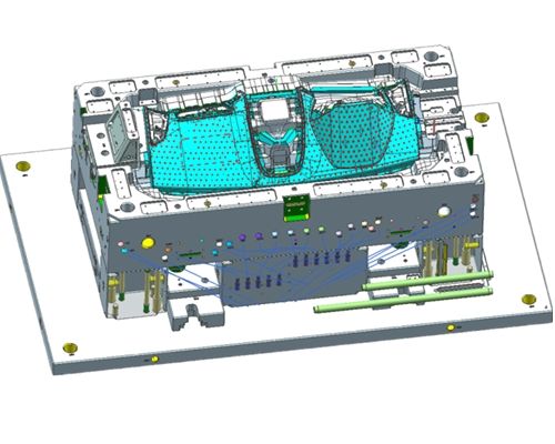 New energy vehicles Dashboard and auxiliary parts Mould