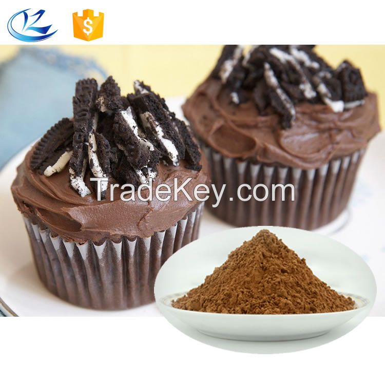 Wholesale ducth processed pure black cocoa powder unsweetened 