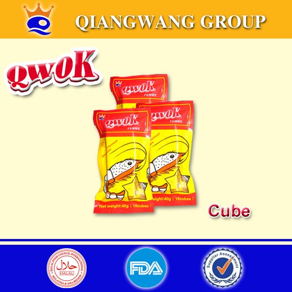 Qwok 4g*10*160 Halal Shrimp Flavour Seasoning Cubes