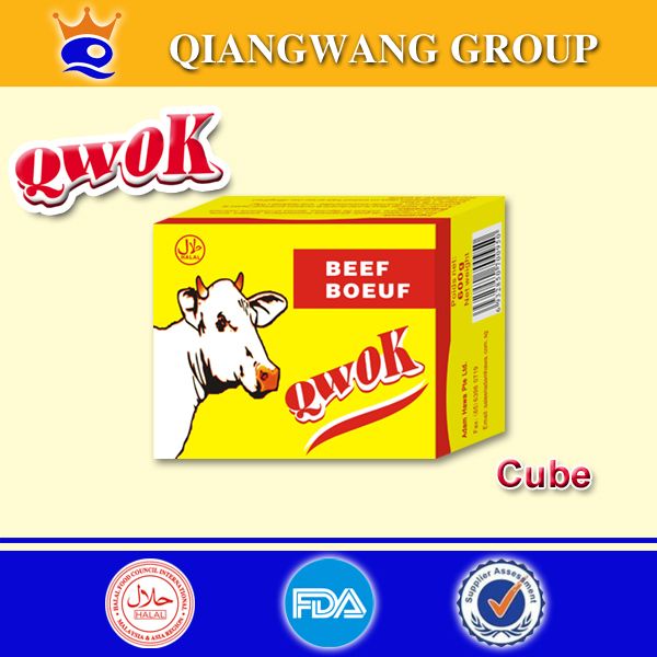 Qwok 10g Halal Beef Flavour Seasoning Cubes