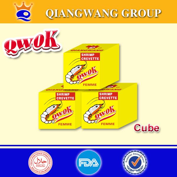 Qwok 4g*10*160 Halal Shrimp Flavour Seasoning Cubes